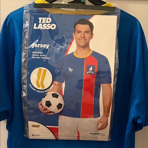 NWT Ted Lasso Halloween Costume - Picture 2 of 2